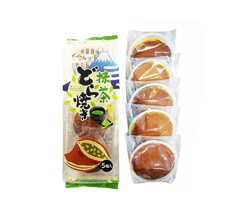 Dorayaki Japanese Pancake - Matcha Flavour (5 pack) (300 gr)