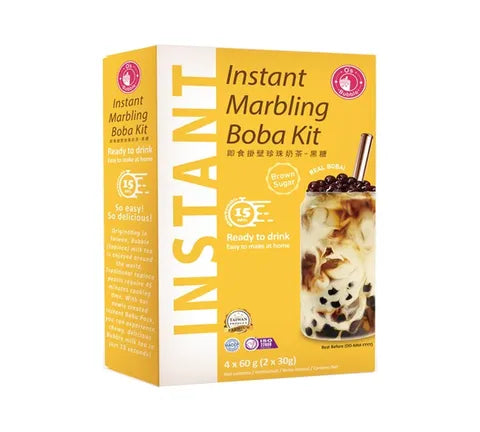 Instant Marbeling Boba Kit Brown Sugar Flavour (240 gr)