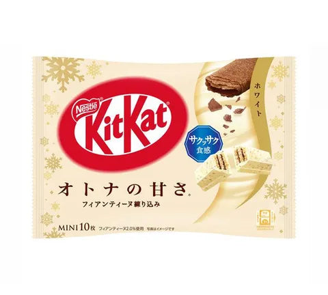 Nestle Kit Kat Chocolate Mini's - White Chocolate Feuilletine (118 gr)