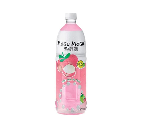 Lychee Flavored Drink With Nata de Coco Big Bottle (1000 ml)