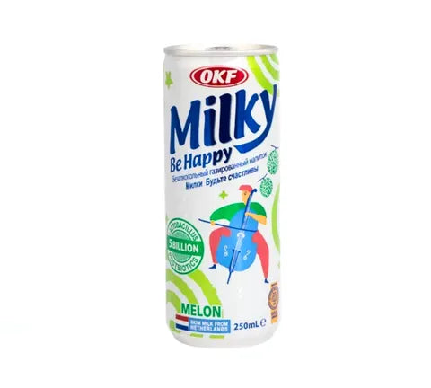 OKF Milky Be Happy Green Musk Melon Flavour (250 ml)