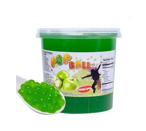 Pinshan Popping Boba Balls Green Apple (950 gr)