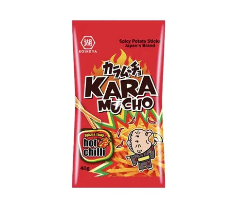 Koikeya Potato Chips - Karamucho Chilli Flavour (40 gr)