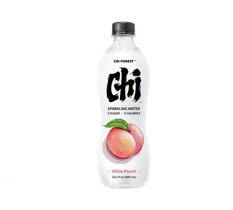 Chi Forest White Peach Sparkling Water (480 ml)